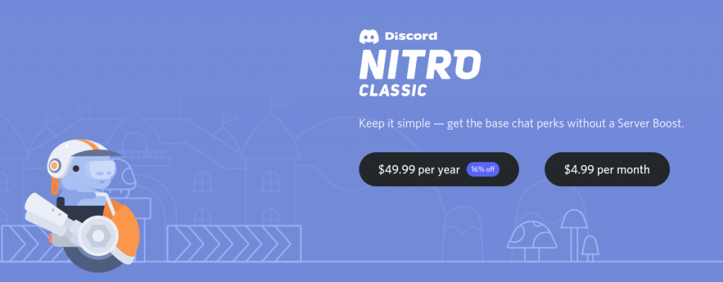 discord nitro classic pricing