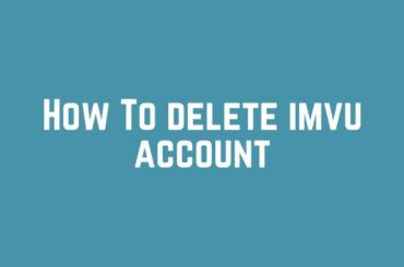 How To delete imvu account