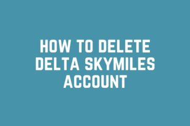 how to delete delta skymiles account