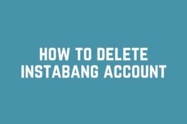 how to delete instabang account